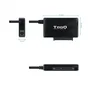 Tooq TQHDA-02C Adaptador USB-C a SATA para Discos Duros 2.5 y 3.5 con Alimentador - Negro